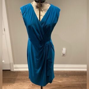 Cleo Turquoise Jersey Dress